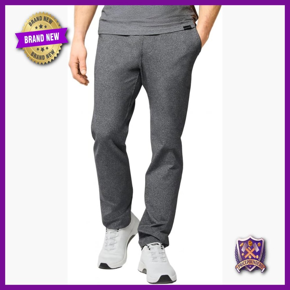 Men's Straight Leg Sweatpants with Moisture-Wicking Fabric & Pockets